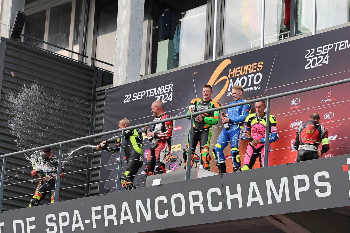 Podium 6 Uren van Spa