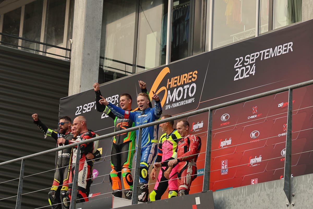 Podium 6 Uren van Spa